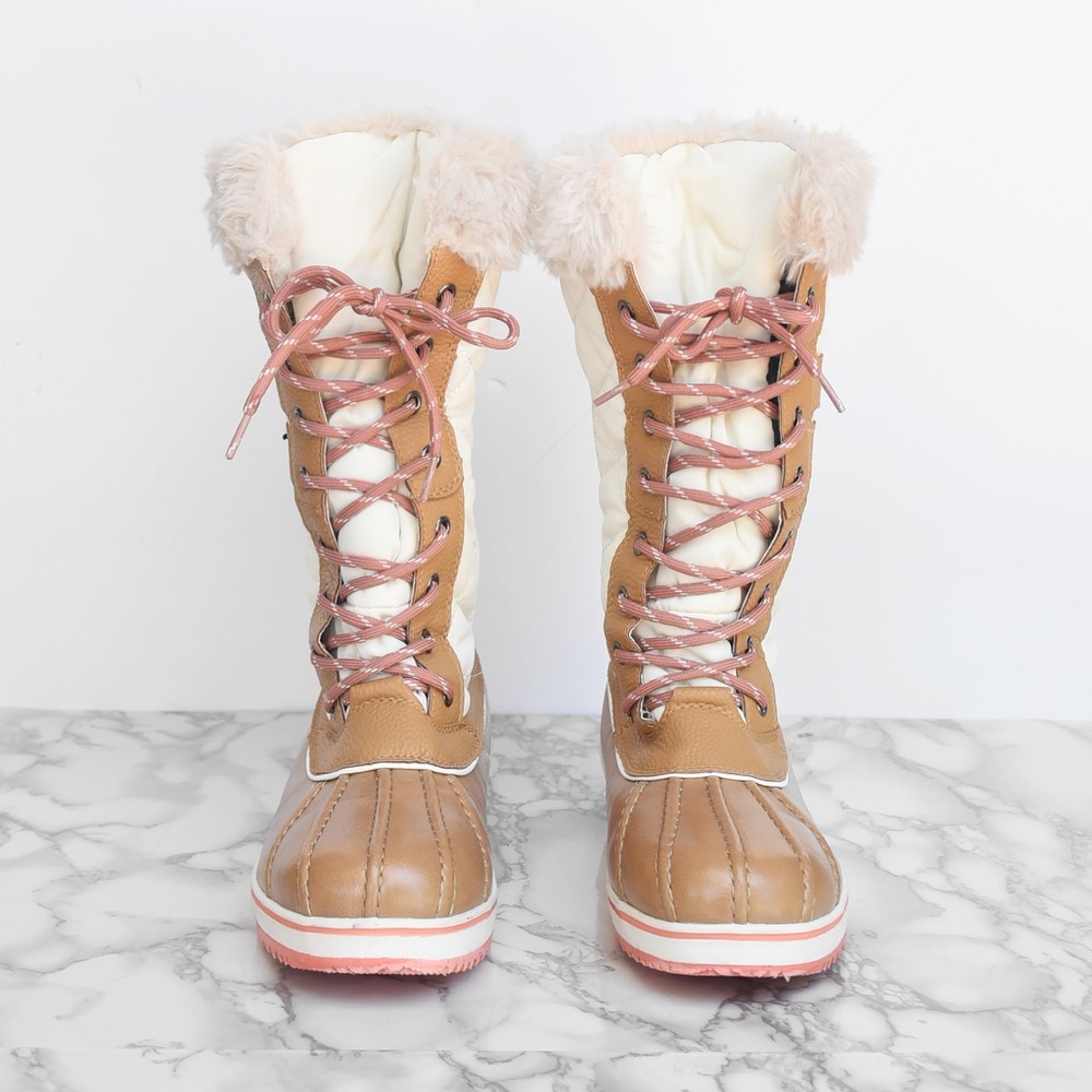 3M Thinsulate Water Resistent Duck Boots Winter Boots Size 7 - Picture 3 of 6